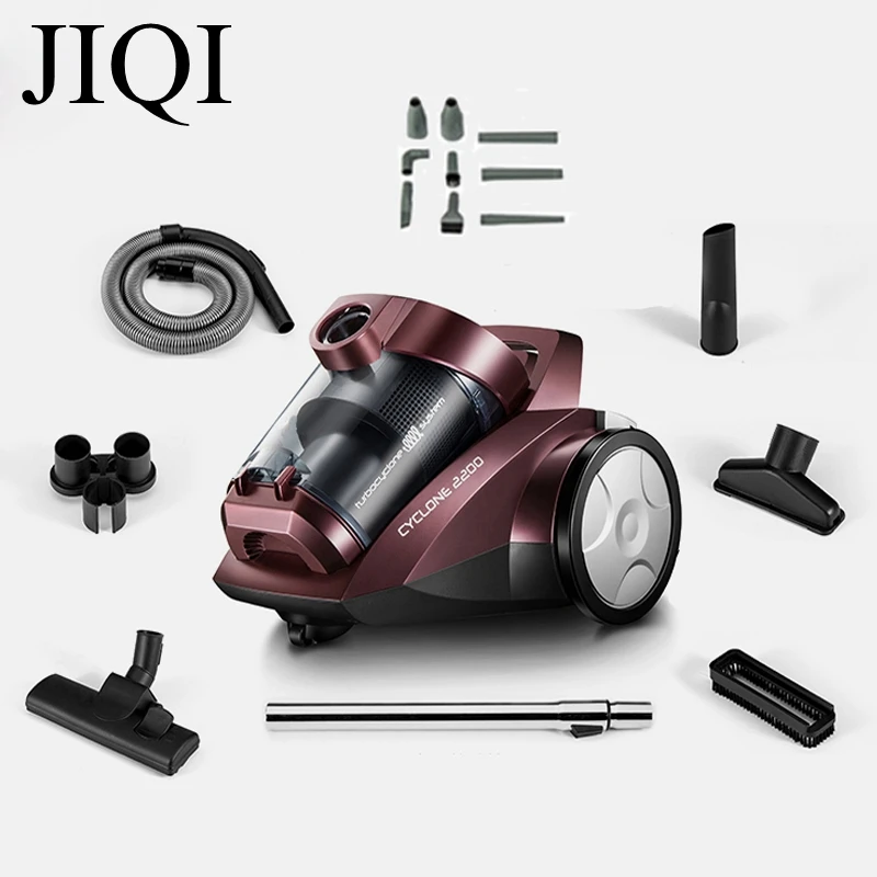 JIQI Suction power 36000Pa Vacuum cleaner Strong large power vacuum cleaner household silent no consumption Mini 4.5L 1600w