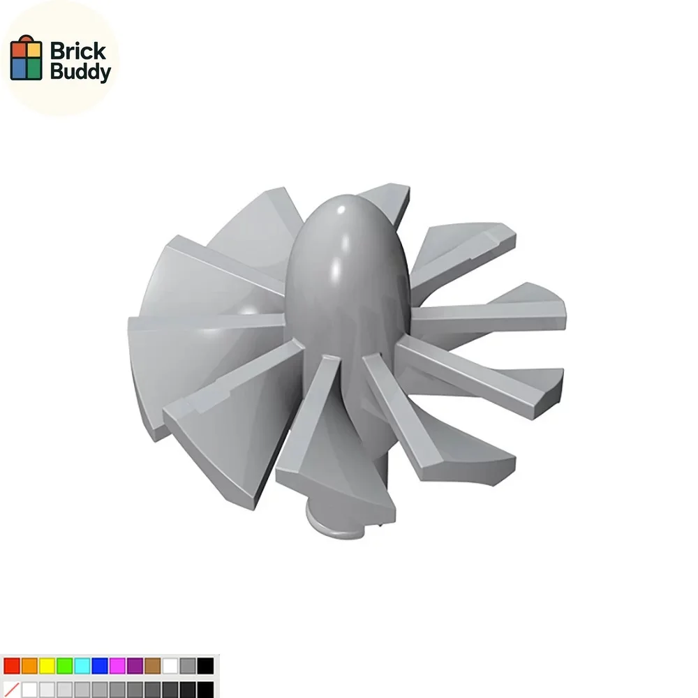 [40Pcs] [50G] MOC18753 46667 X577 2.4cm Diameter Propeller Blade Accessories