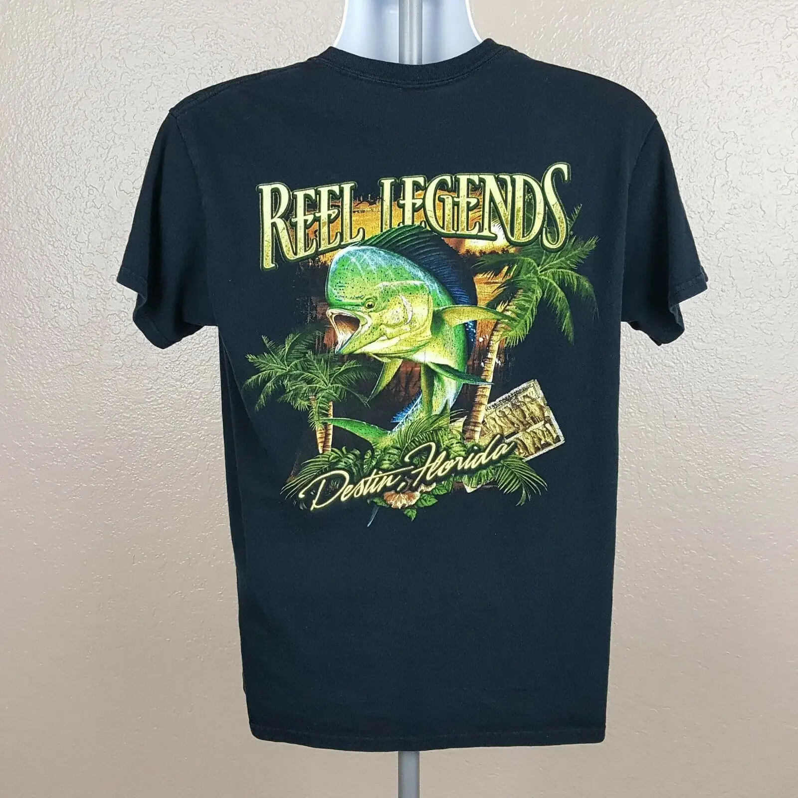 Camiseta de regalo Dolphin Mahi Mahi Dorado Fish Fisherman Angler. Camisetas casuales de manga corta 100% algodón talla superior suelta S-3XL