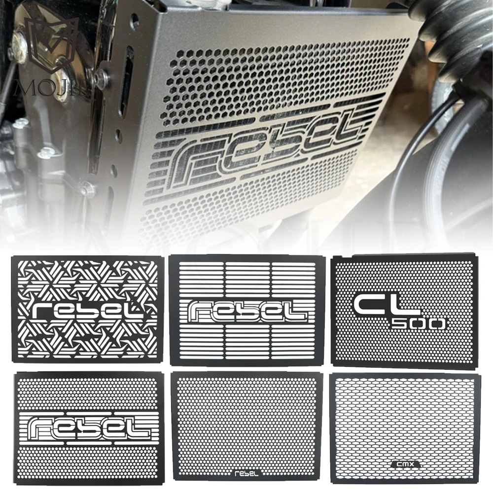 

Motorcycle Radiator Guard Protector Grille Cover For Honda CMX500 Rebel CMX 500 CMX 300 Accessories 2017-2025 2026 CL300 CL500