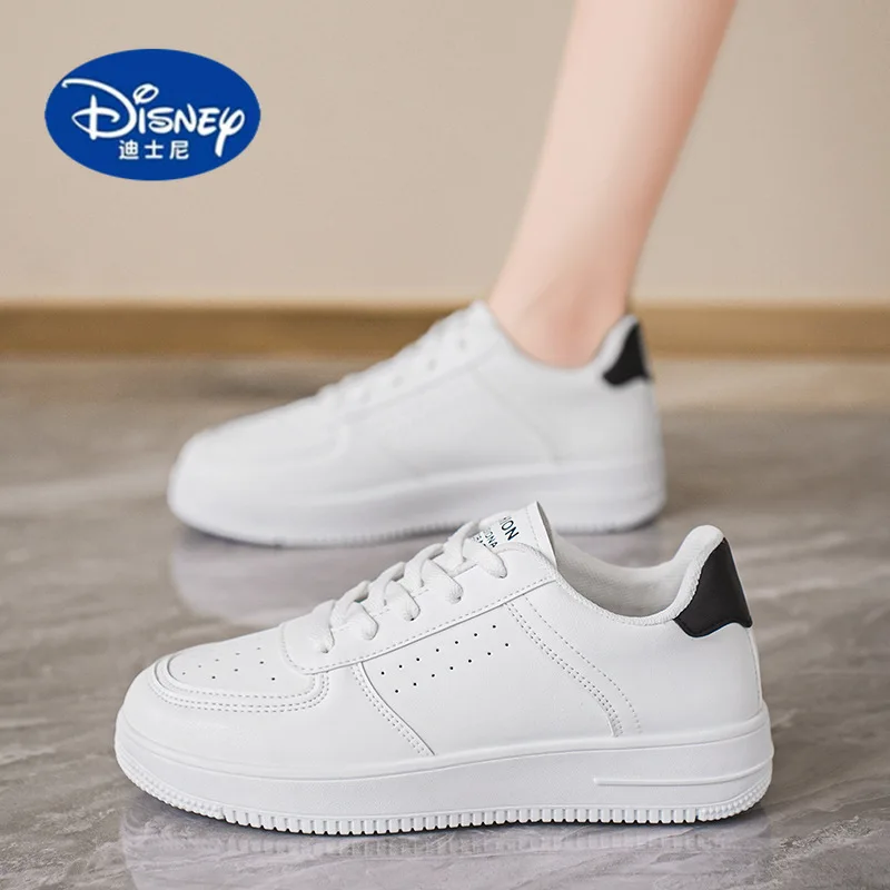 أحذية ديزني الخريف النسائية 2025 الجديدة: أحذية رياضية بيضاء قابلة للتنفس، أحذية رياضية كاجوال عصرية متعددة الاستخدامات على الطراز الكوري #3