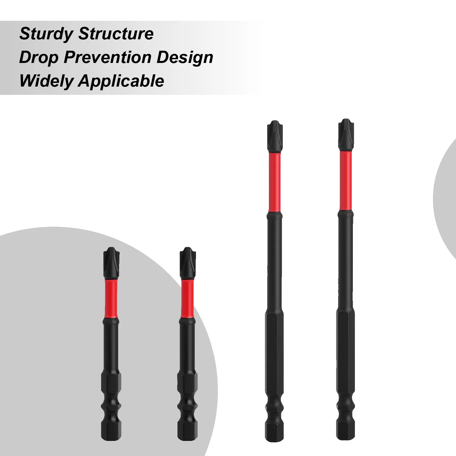 

Screwdriver Bit Set Magnetic Drill Bits For Screws Ratchet Wrench Heavy-Duty Driver Extension Anti-Slip Adapter Tool For Home