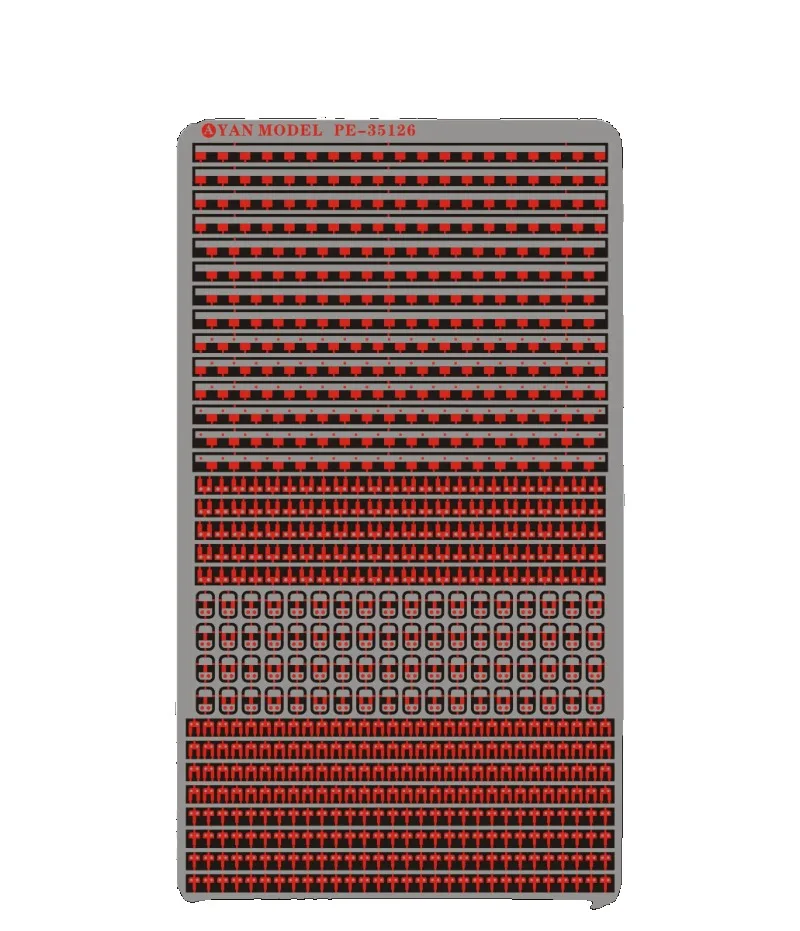 Yanmo Fang 1/35 PE-35126 Universal Movable Hinges Metal Etched Parts Resin Active Hatch Door For Model Kit