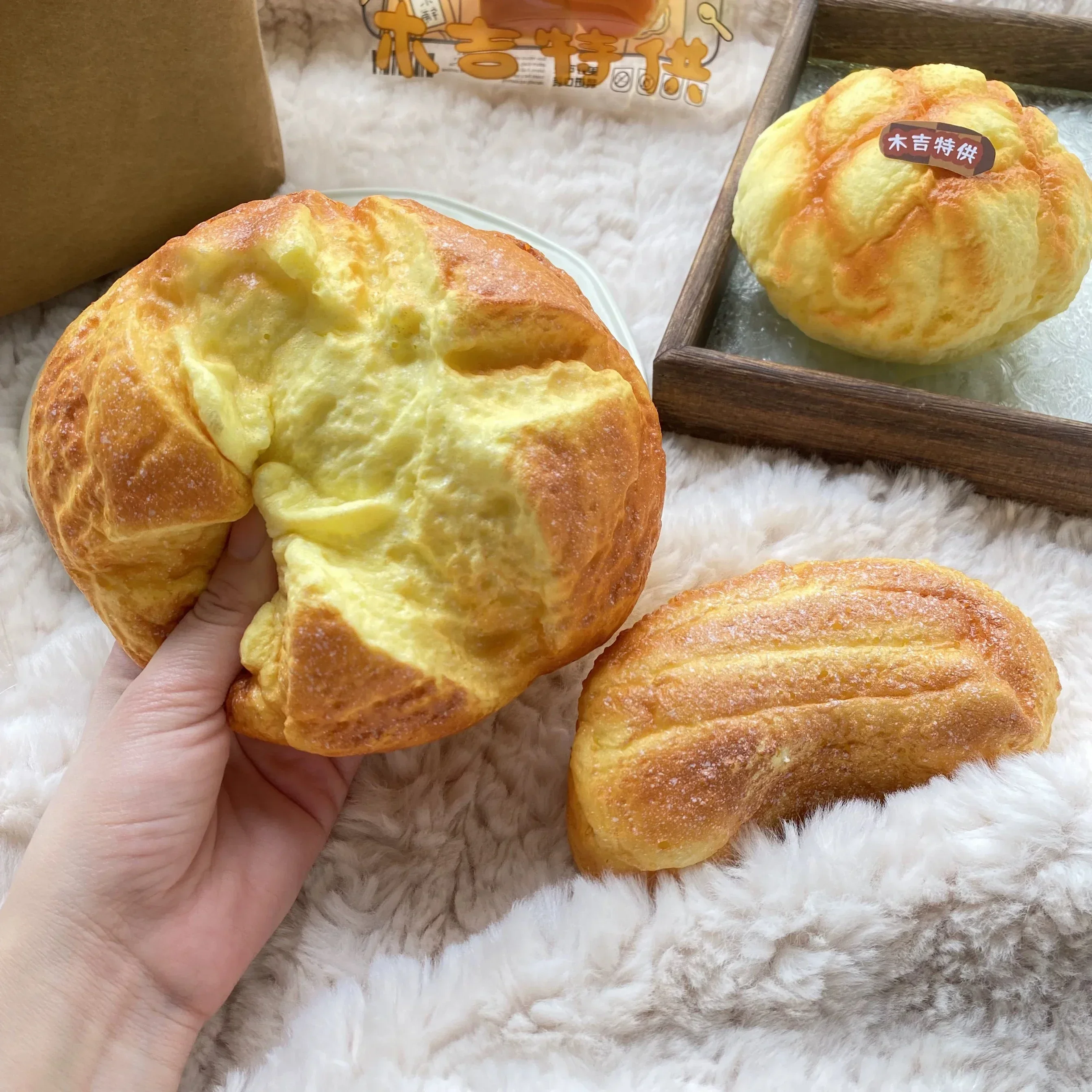 Bread Cake Toast Squishy Slow Rising Bakery Collection Squishy Slow Rebound Squeeze Toy Anti Stress Release Hand Relax Toy