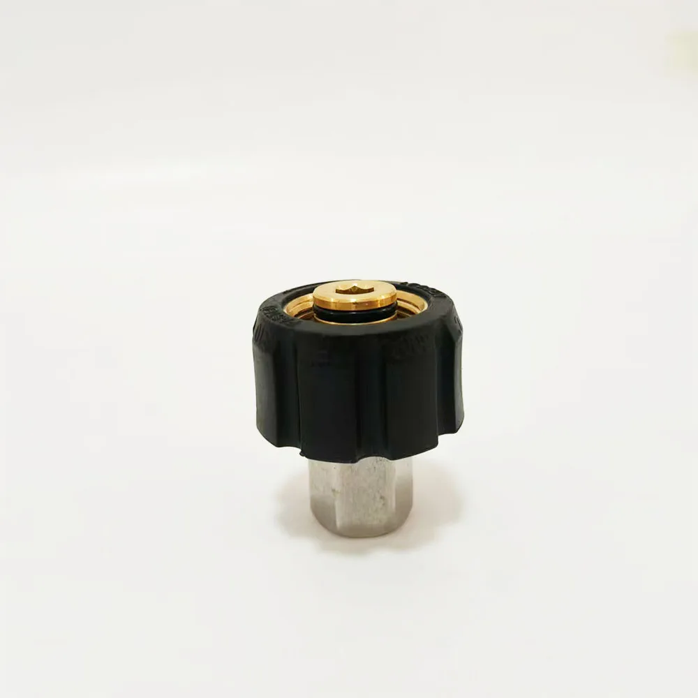 

Tool Pressure Washer Adapter Female Metric M22 To 1/4 Inch Female NPT Fitting Quick Connector Foamer Nozzle High Pressure Hose