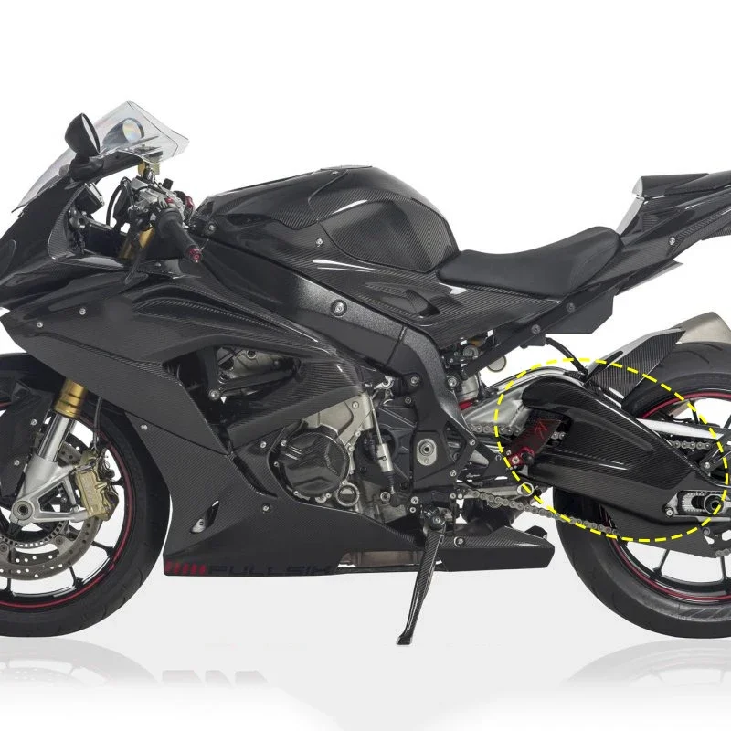 Fit For BMW S1000RR 2009-2018 HP4 2012-2014 S1000R 2015-2019 Motorcycle ABS Swingarm Cover Swing Arm Chain Protector Fairing Kit