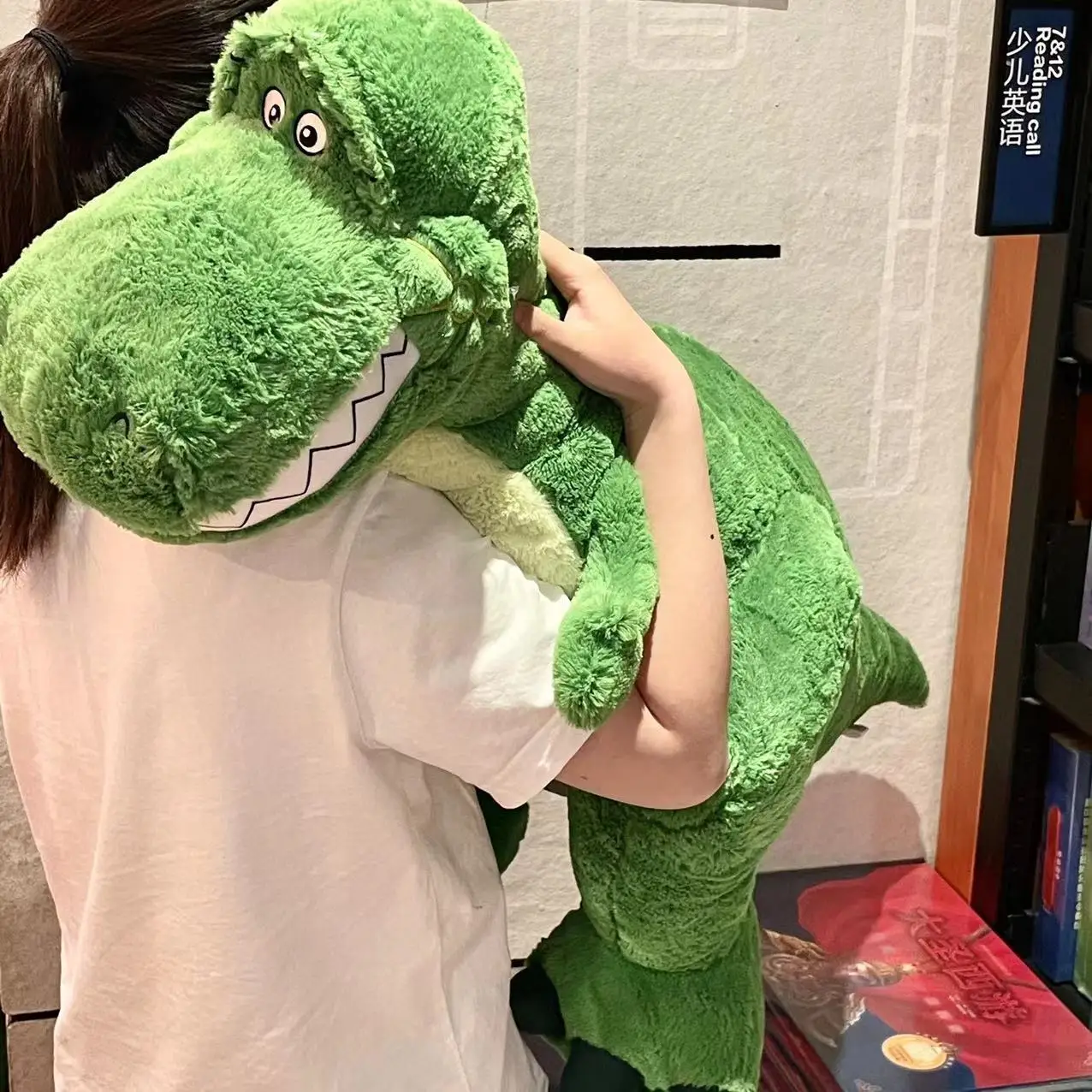 Toy Story Rex 50/70 cm peluche peluche le dinosaure Rex vert garçon poupée Rex dinosaure peluche enfants cadeau doux oreiller jouets cadeau