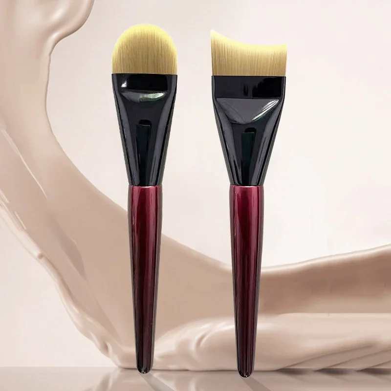 Ultra Thin Foundation Brush Hair Face Contour Brush Flat Contour Brush Blending Foundation Cream Makeup Brushes