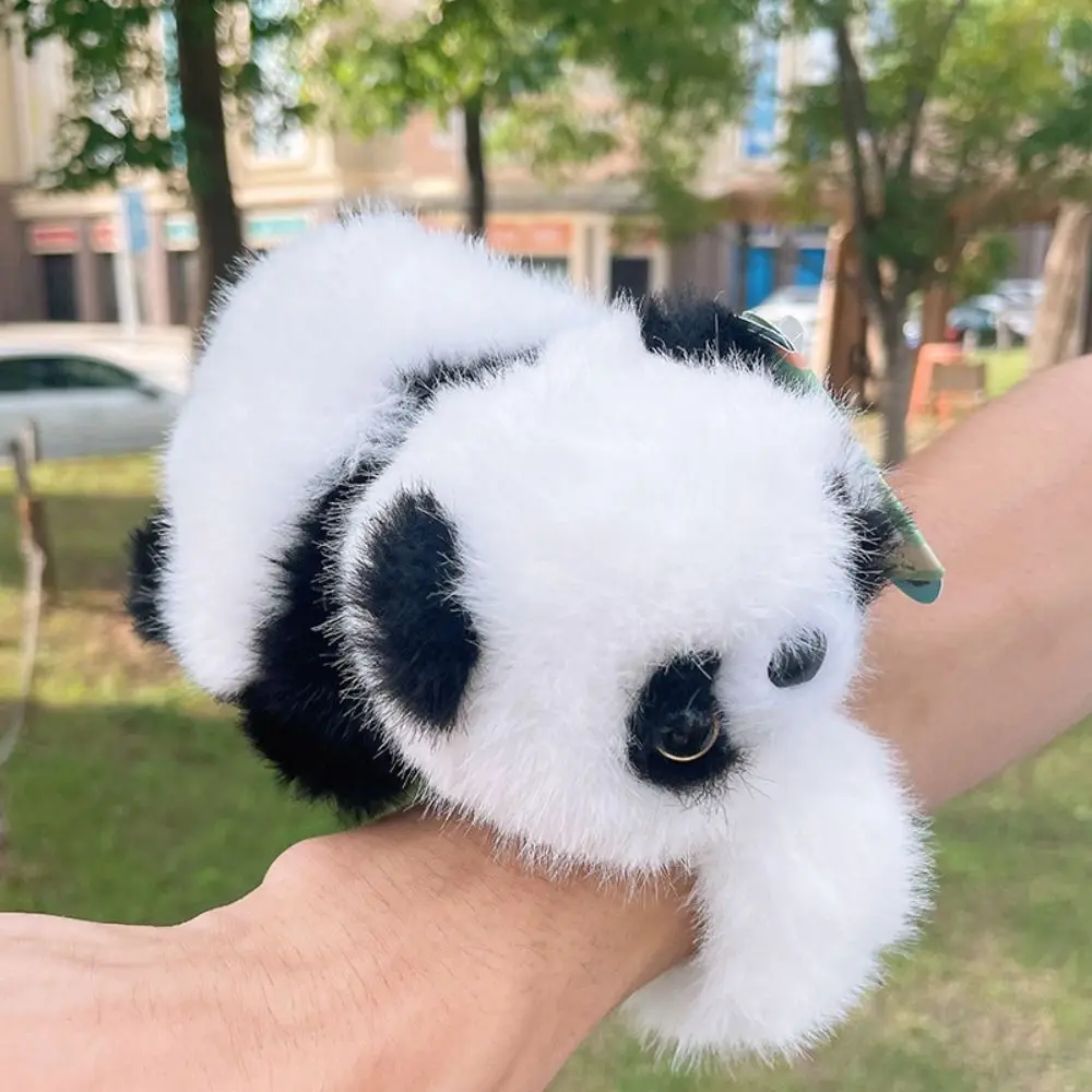 

Turn into Penguin Slap Bracelet Series Turn into Raccoon Wrist Style Plush Doll Slap Bracelet Simulation Cartoon