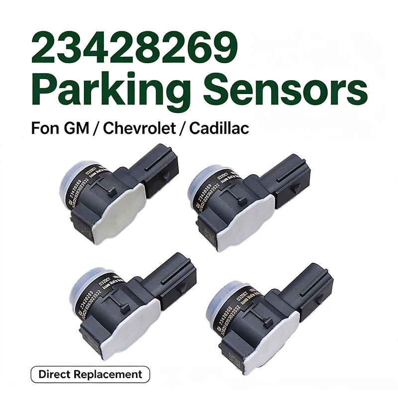1/4pcs 23428269 PDC Parking Assist Sensor For Buick LaCrosse GMC Yukon Cadillac XT5 CT6 CTS Escalade ESV Chevrolet Malibu Tahoe