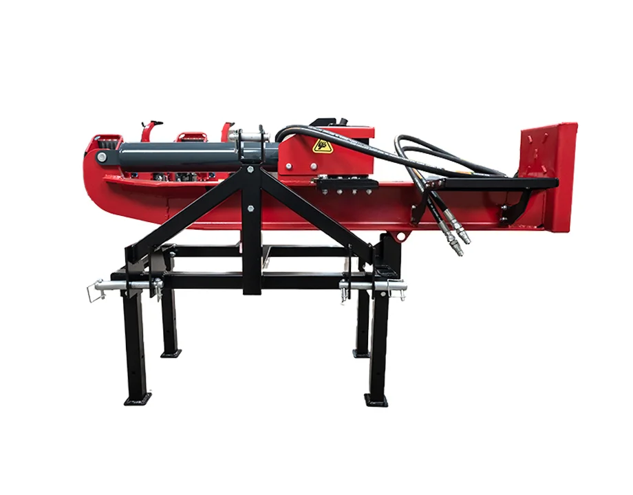 Huge Power  Large Wood Splitter Hydraulic Wood Cutting Machine 35T Agricultural Wheel Garden Wood Processing