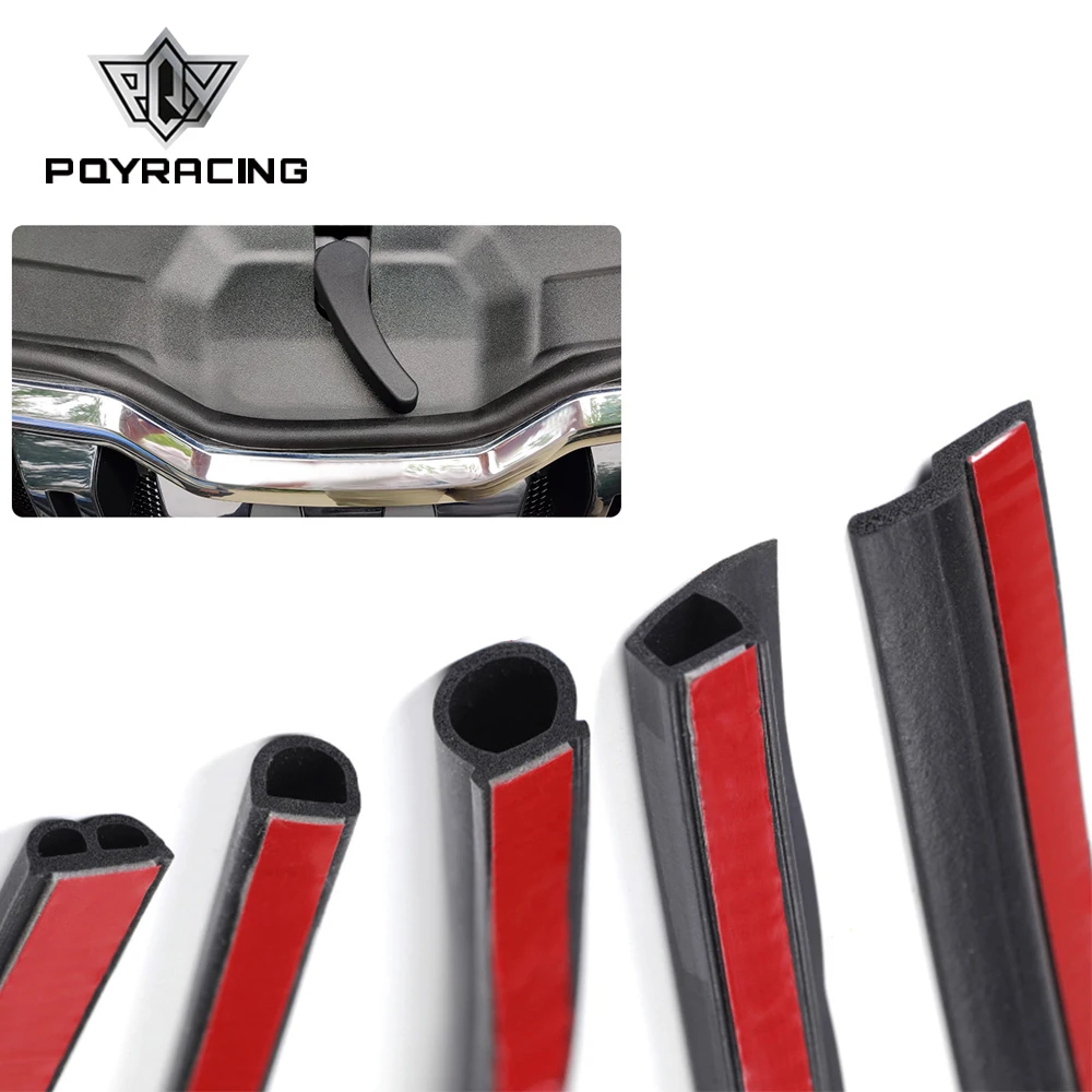 4 Meters Shape B P Z Big D Car Door Seal Strip EPDM Rubber Noise Insulation Weatherstrip Soundproof Car Seal Strong adhensive