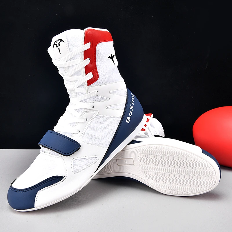 2026 Good Quality Gym Training Shoes Men High Quality Boxing Sport Shoes For Man Rubber Sole Mens Wrestling Sneakers