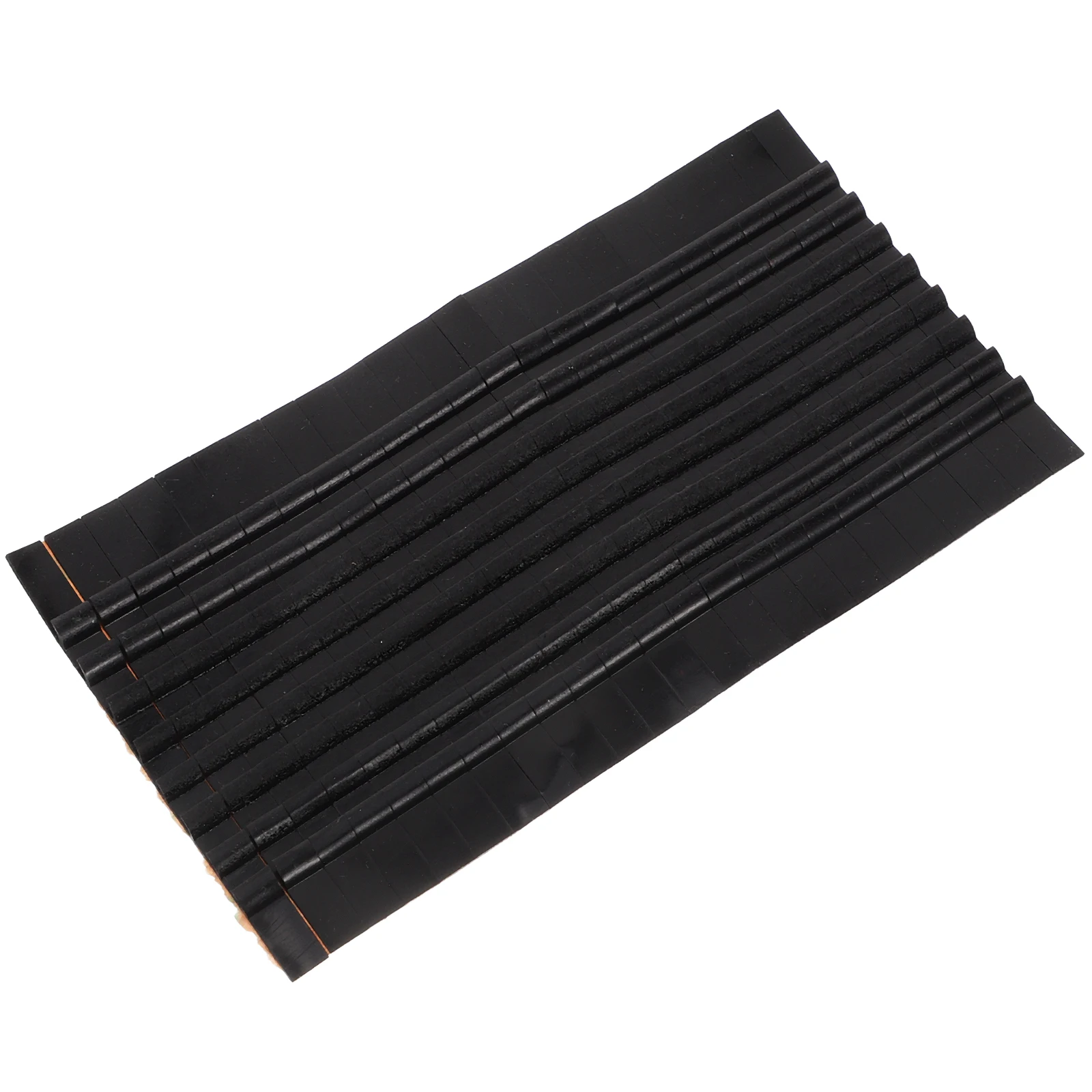 

100pcs Non-slip Wooden Hanger Grip Strips Clothes Rack Silicone Gel Anti-skid Pads For Clothing Store Home Use