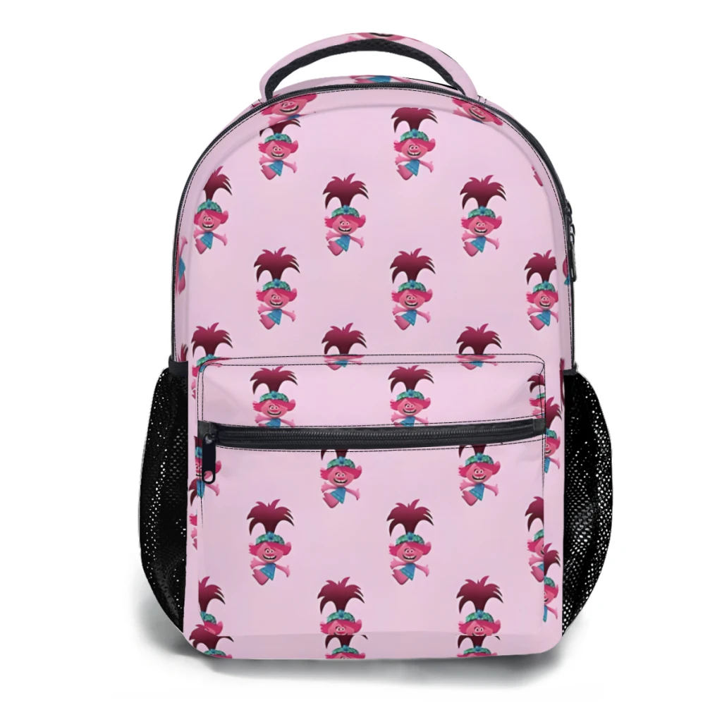 Princess Poppy Pattern Printed Lightweight Casual Children's Schoolbag Youth Backpack