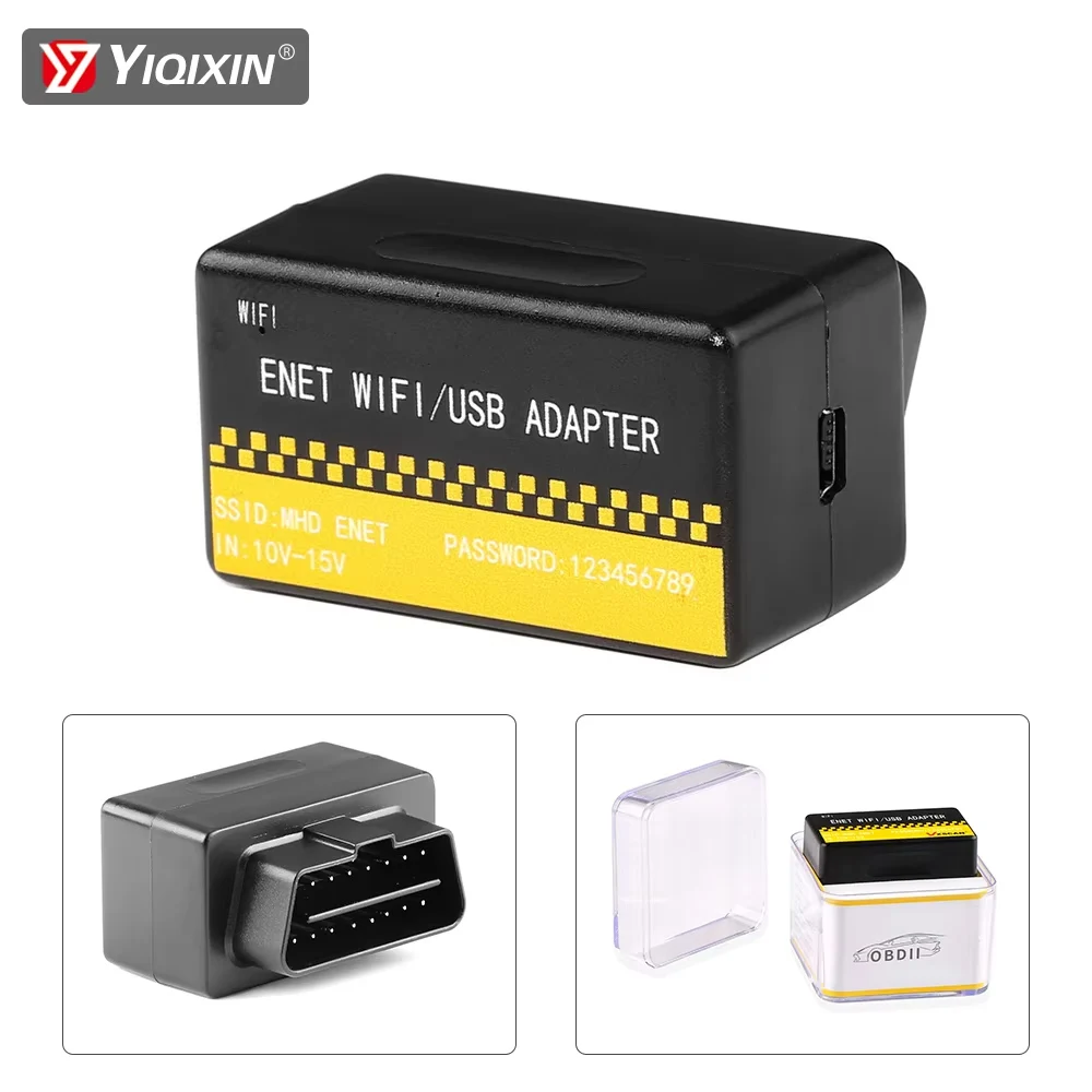

VXSCAN OBD ENET WIFI/USB адаптер Ethernet DOIP для VW VOLVO BMW F/G-серии работает с iOS Android для Bimmer Code E-SYS Bootmod3