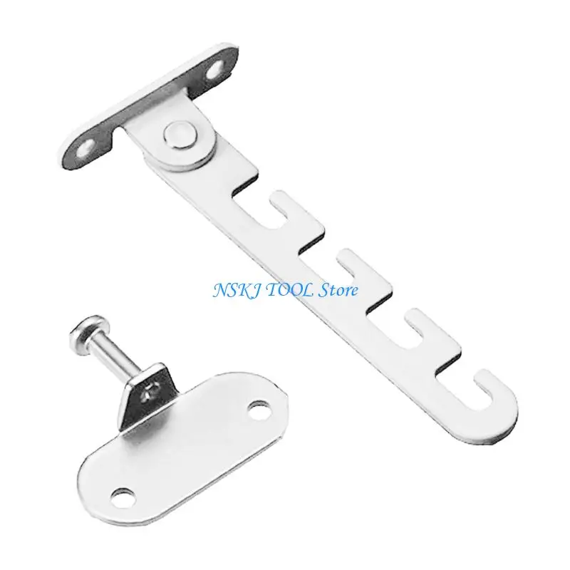 L8RC Adjustable Window Limiters Carbon Steel Window Lock Tilt Control Window Stopper for Various Doors and Window Hardware