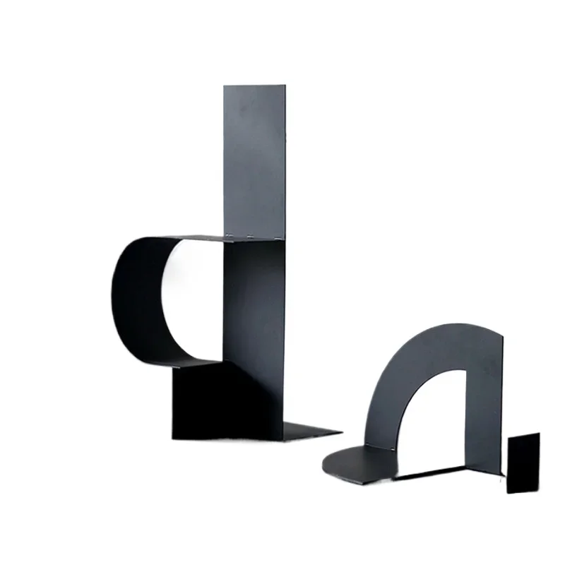 

Modern creative metal geometric ornaments, living room bedroom desktop artwork soft decoration