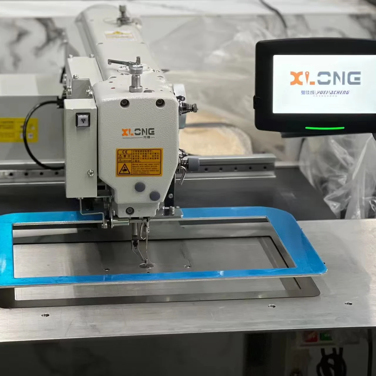 YJC-3520H Industrial Automatic Leather Strap Sewing Machine for Apparel for Sewing High-End Products