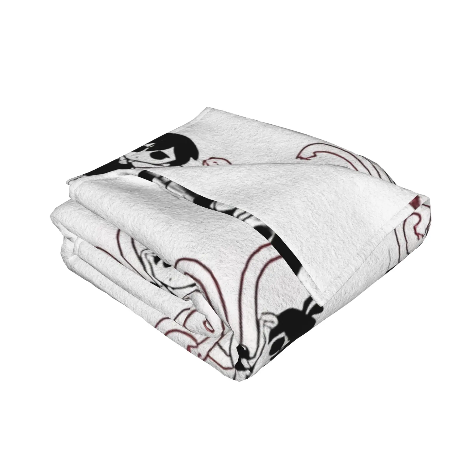 1PC Classic Omori home room decorations Winter Blankets for Adults Bedding Home Interior Sofa Knee