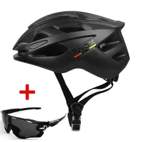 RNOX Outdoor Ultralight Cycling Helmet Cycling Safety Cap ntegrally-molded MTB Bicycle Helmet Racing Riding Cycling Equipments