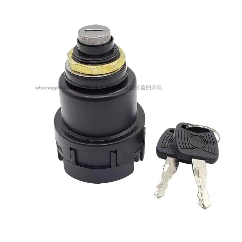 

For YUCHA 60/85/230-8 Electric door lock ignition switch Start switch excavator accessories