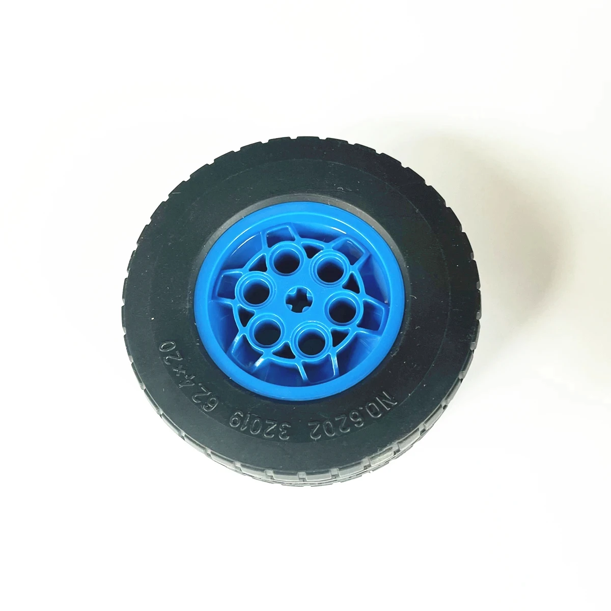 4PCS 86652 Wheel 43.2 x 18mm 32019 Tire 62.4 x 20mm Toy For Technical MOC Buildings Blocks Compatible High-Tech Rubber Tires