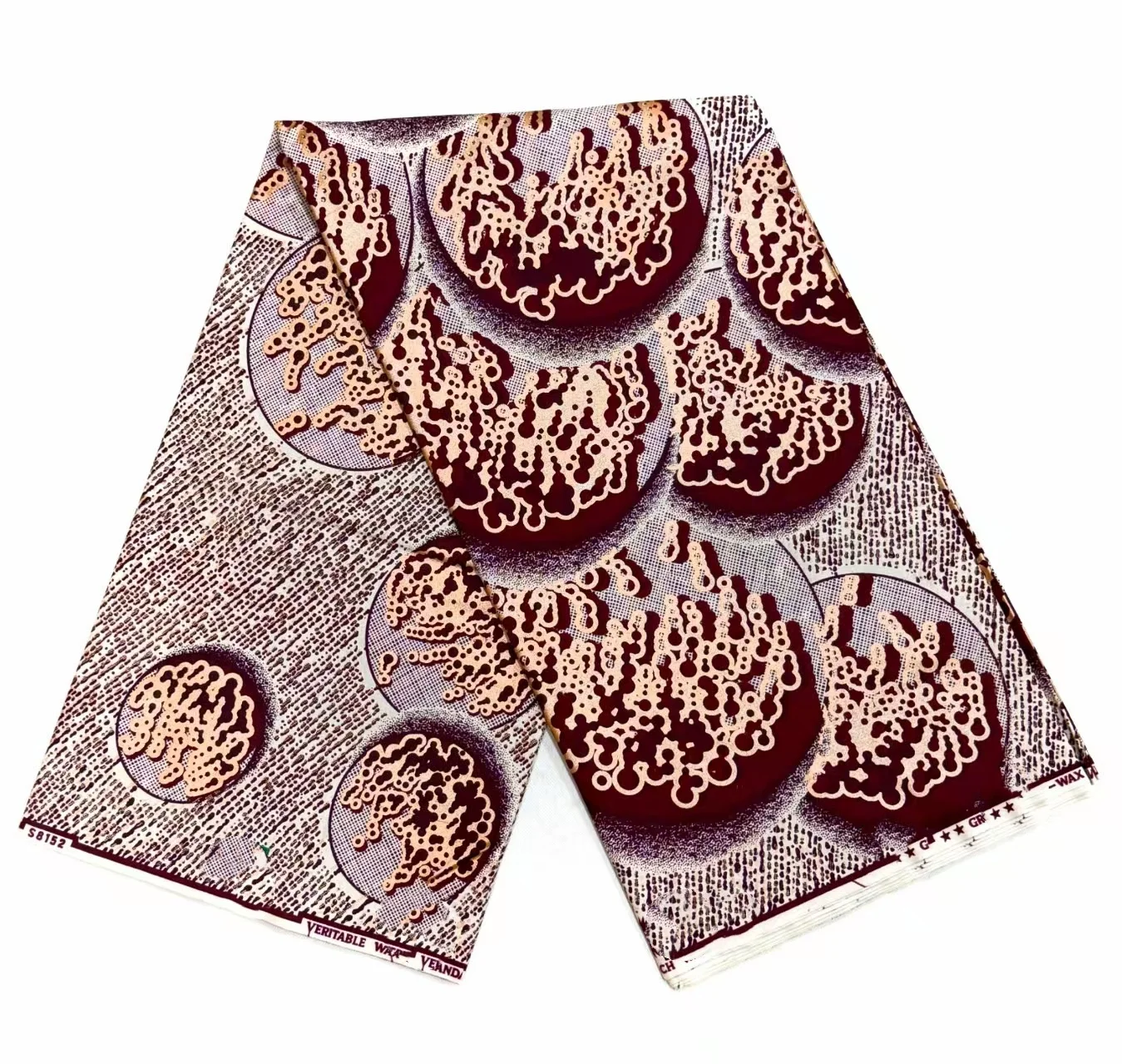 2026 New Style Nigeria Golden- Wax Print Fabric - High Quality African Wax Print Fabric for Patchwork, Clothing & DIY