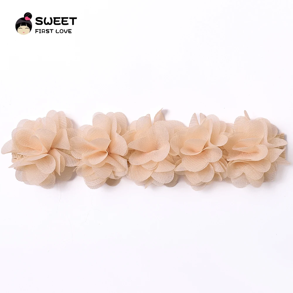 Flower Headband for Baby Girls Cute Flower Hairband Soft Elastic Newborn Kid Headwear Toddler Headband Headwear Baby Accessories