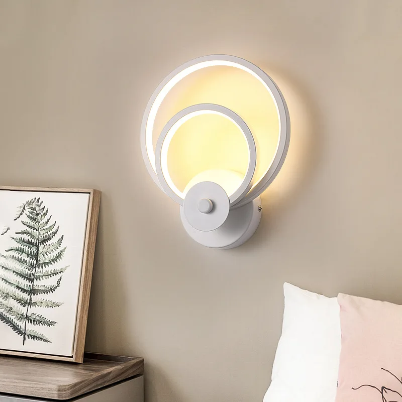 

Настенный светильник, светодиодный современный музыкальный светильник, настенное бра, украшение для спальни, гостиной, кабинета, спиральной прихожей, лестницы, домашнего декора, освещение