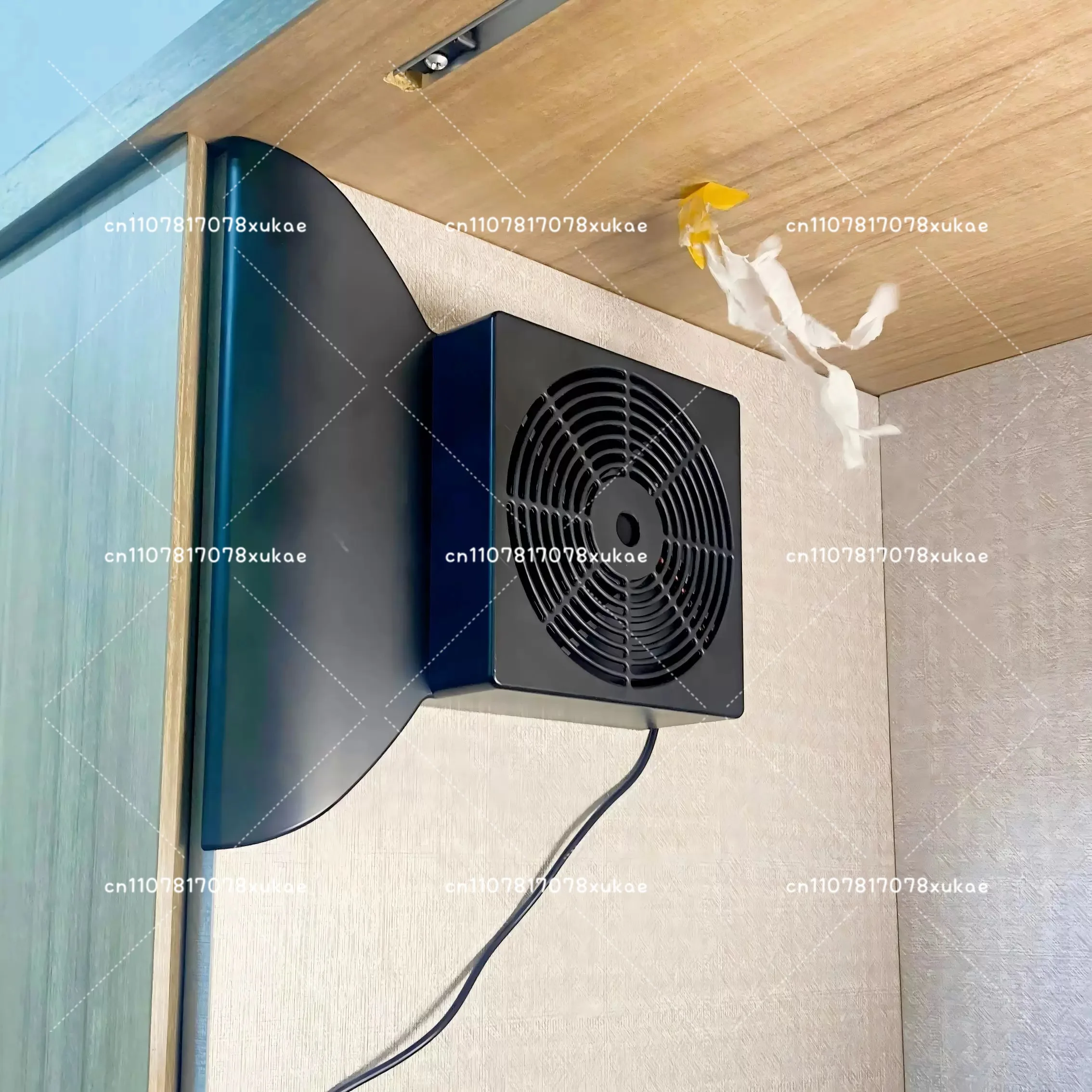 High Efficiency Air Guide Slot Cabinet Door Gap Cooling Fan, Direct Blow Server