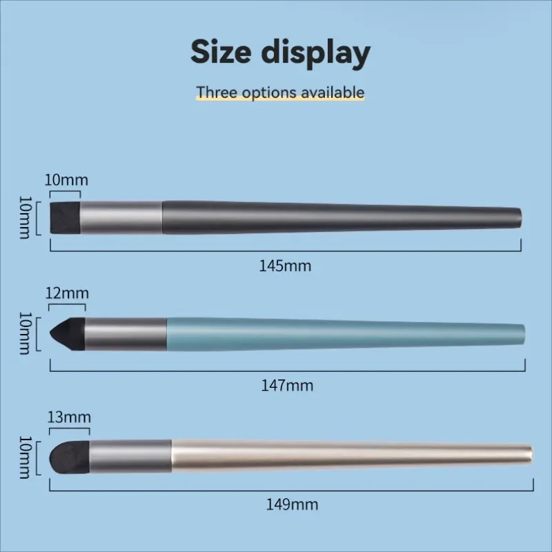 Professionele Schets Wrijven Pen Wasbare Spons Borstel Hellende/Ronde Tip Voor Olie Pastel Detail Verwerking Rendering Hoogtepunt
