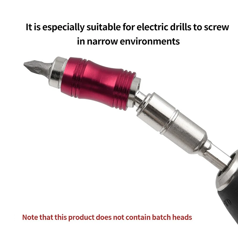 Hexagonal Handle Quick  Self-locking Extension Rod Hand Tools Drill  Bit Electric Drill Driver  Quick Conversion Screwdriver Bit