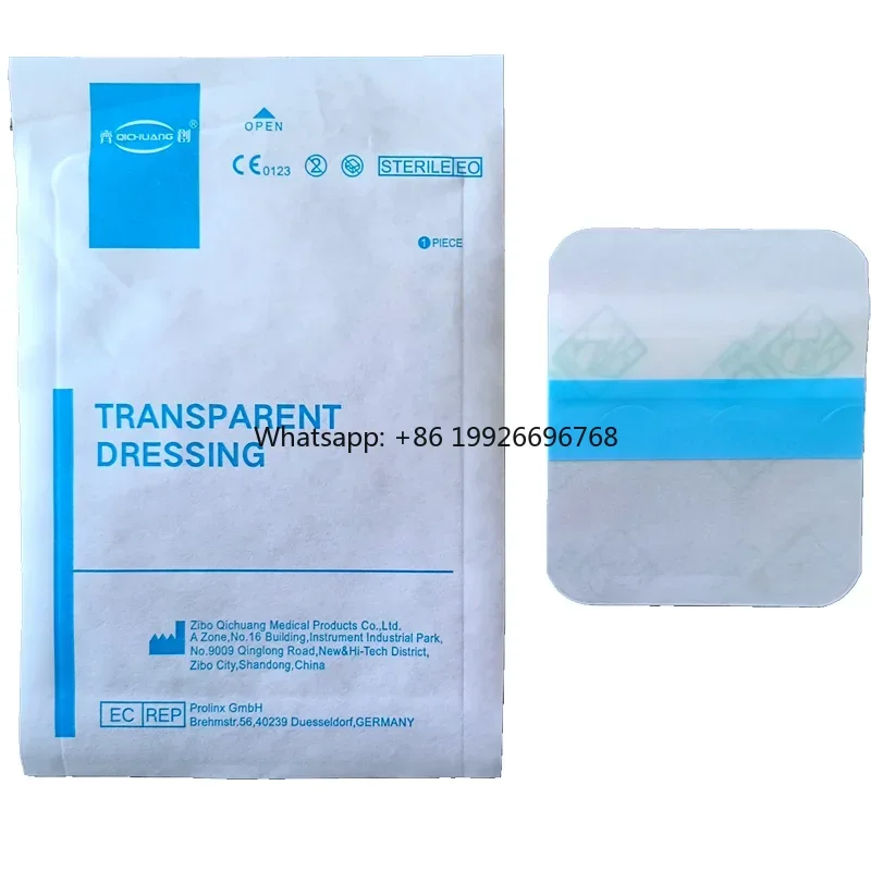 

Medical Waterproof PU Film Wound Dressing Breathable Sterile PICC I.V. Cannula Indwelling Fixation Wound Care