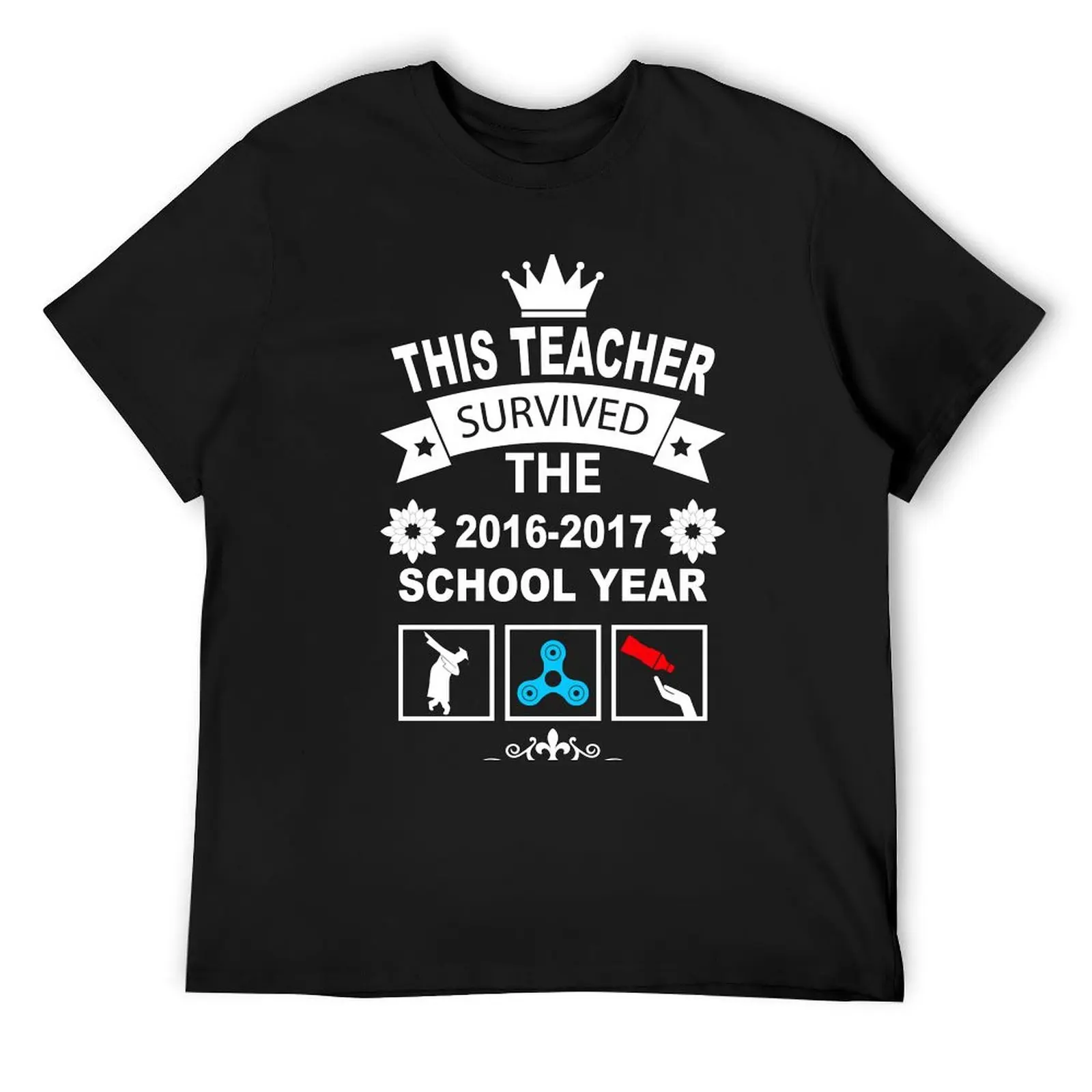 This teacher survived the 2016-2017 school year Tshirt T-Shirt oversized t shirt cute clothes oversized graphic tee mens fashion