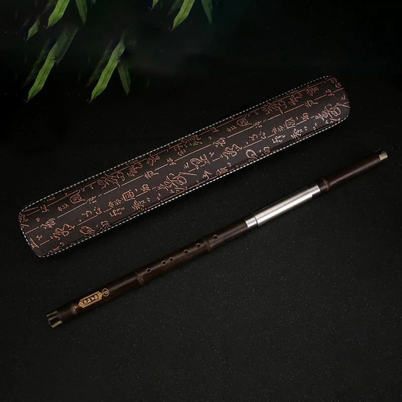 Purple Bamboo Bawu Adult Beginner Practice Bawu Detachable Portable Playing Flute Tradition Professional Musical Instruments