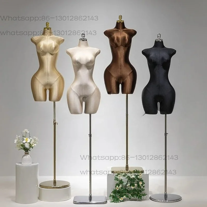 Plus Size Female Mannequin Body New Style Upper Body Big Buttocks Dress Form Clothing Pinning Capable