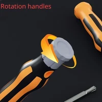 12 In 1 Screwdriver Set Magnetic Bit Cross Flat Shaped Screwdriver Head Multifunctional Precision Handheld Maintenance Tool Home 4
