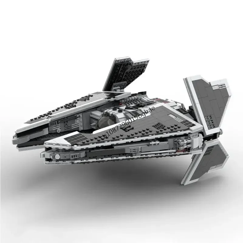 Nouveau 1656 pièces célèbre film de combat étoile Moc Fury classe Interceptor bricolage idées créatives enfant jouet anniversaire cadeau de noël Puzzle personnalisé