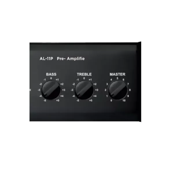

Lucky Tone Analog Public Address System Power Amplifier Pre-amplifier With Mic/ AUX/ EMC Inputs
