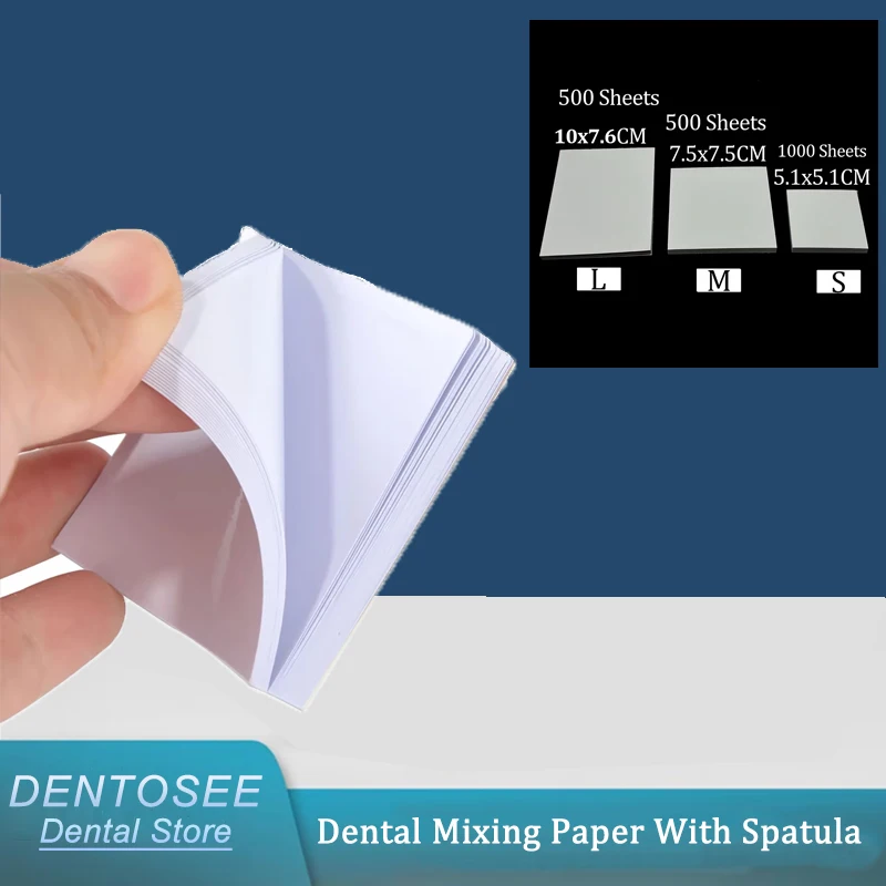 

Dental Laboratory Consumables: High-Quality Thick Mixing Pads for Cement & Powder
