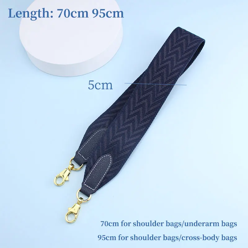 TINBERON High Quality Canvas Wide Shoulder Strap Fashion Handbag Straps for bags Replacement Strap Handbag Women Bag Accessories