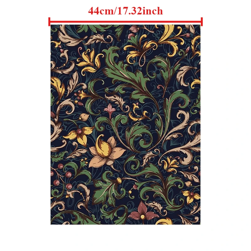 Papier peint Vintage français à décoller et à coller, panneaux muraux baroques, décor pour influenceur de maison, dortoir et meubles de bricolage