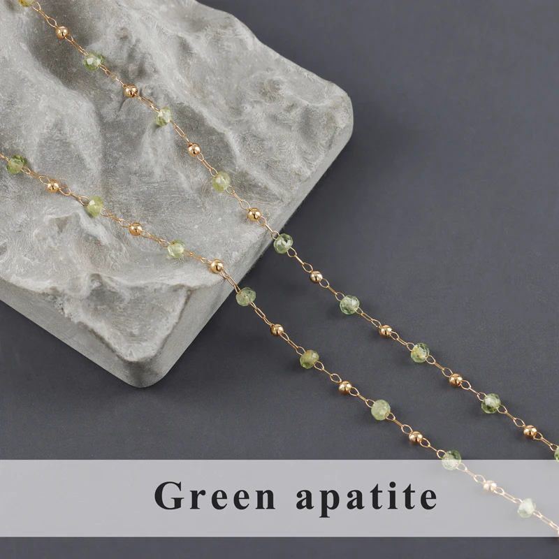 assoonas,C256,DIY-Kette,Edelstahl,Naturstein,REACH-konform,nickelfrei,Schmuckherstellung,DIY-Armband-Halskette,1m/Stück – Detail 3
