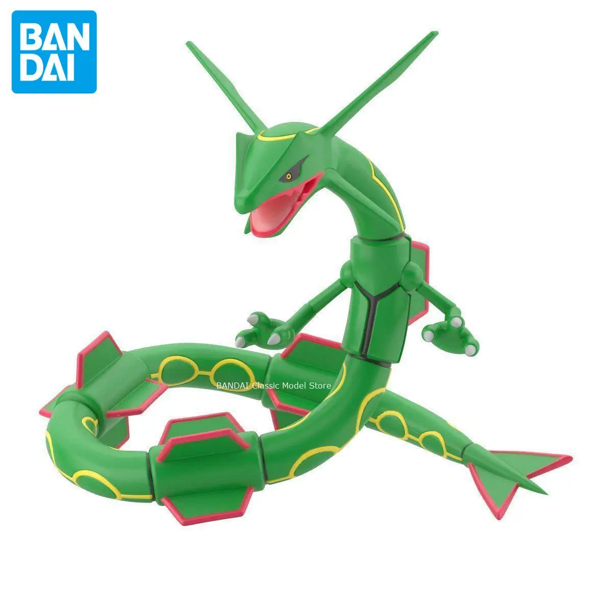 Echte officiële originele Bandai Pokemon Hoenn Scale World Rayquaza figuur Anime collectible boxed model poppen speelgoed