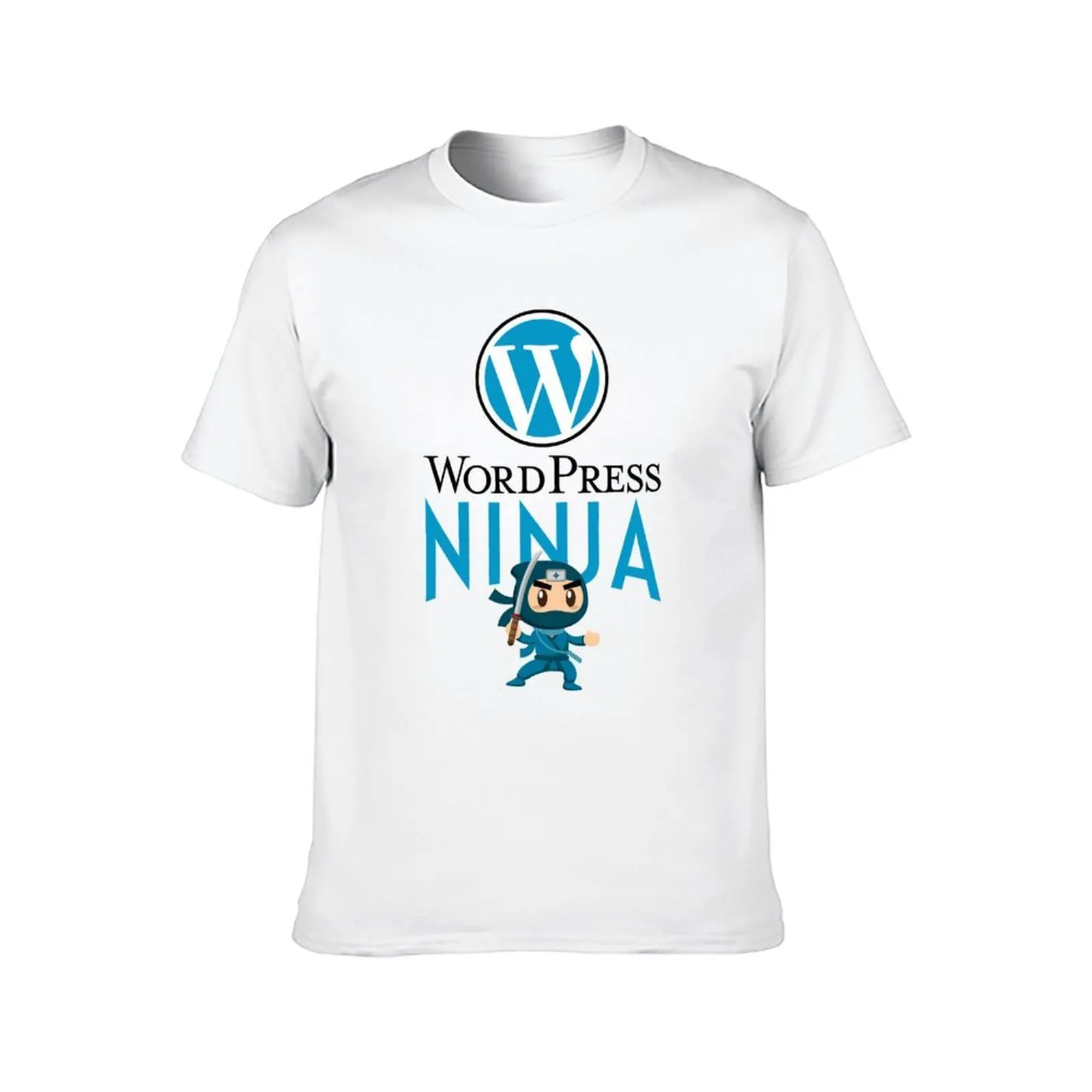 تي شيرت نسائي من القطن بنسبة 100% من WordPress تي شيرت قطني حزمة رجالية 100% قمصان نينجا #2