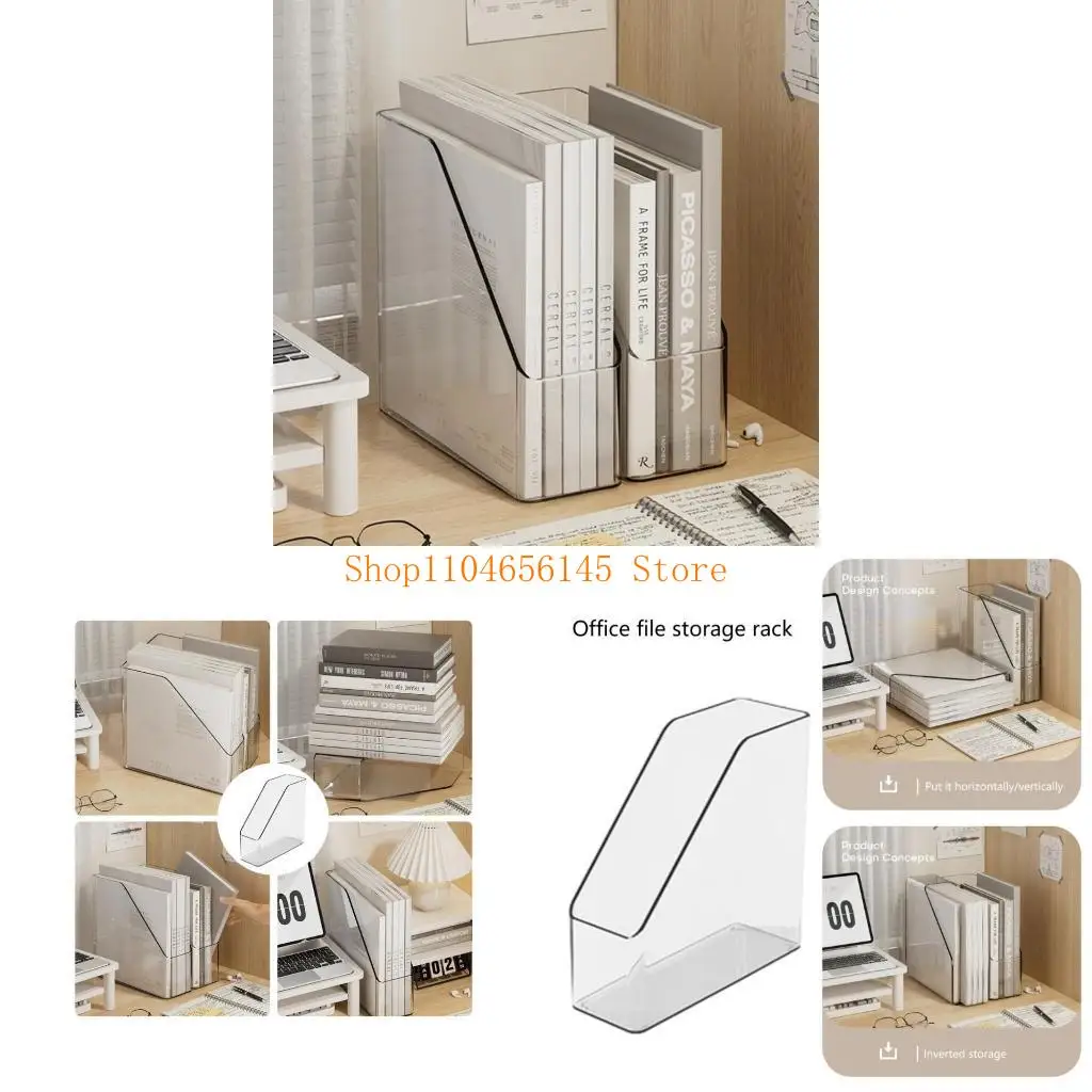 5asd Office Desk File Rack for File Folder Mail Letter Books Holder Shelf