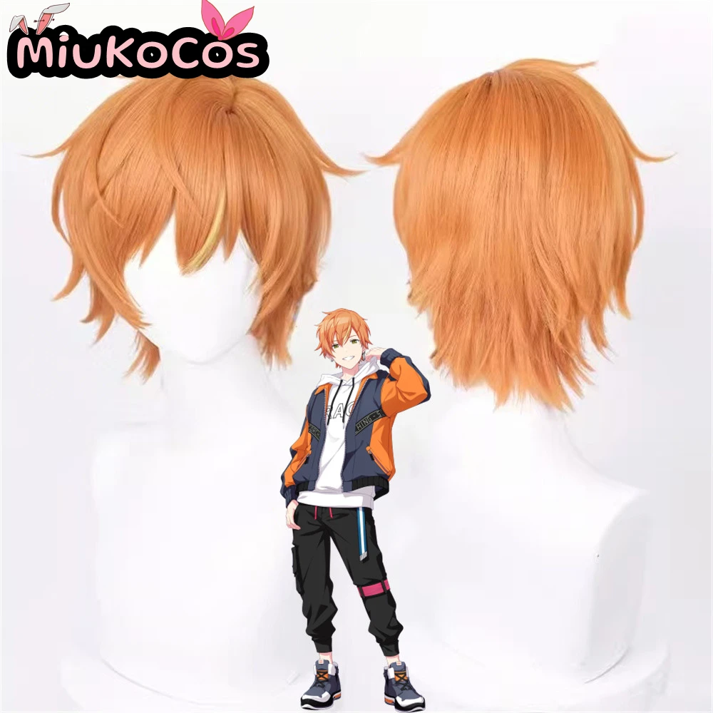 

В НАЛИЧИИ Shinonome Akito Косплей Парик MiukoCosplay Game Hatsune Miku: Красочная сцена! Косплей