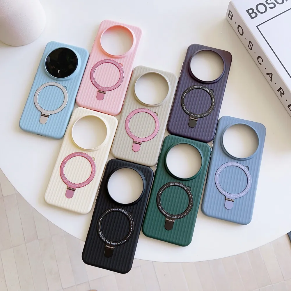 Etui na Huawei Honor Magic 8 Pro, twarde, przezroczyste, z pierścieniem, magnetyczne, z obsługą ładowania bezprzewodowego, ochronne etui na tył telefonu, obudowa na Magic 8 Pro. — zdjęcie produktu 2