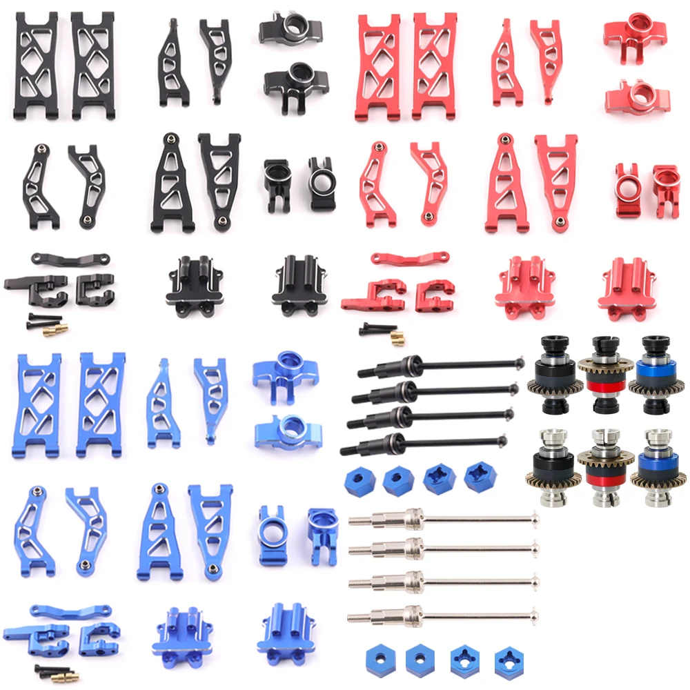 Sospensione in alluminio A-arm CVD differenziale dell'albero di trasmissione per 1/18 2S ARRMA granito GROM TYPHON GROM parti di aggiornamento accessori